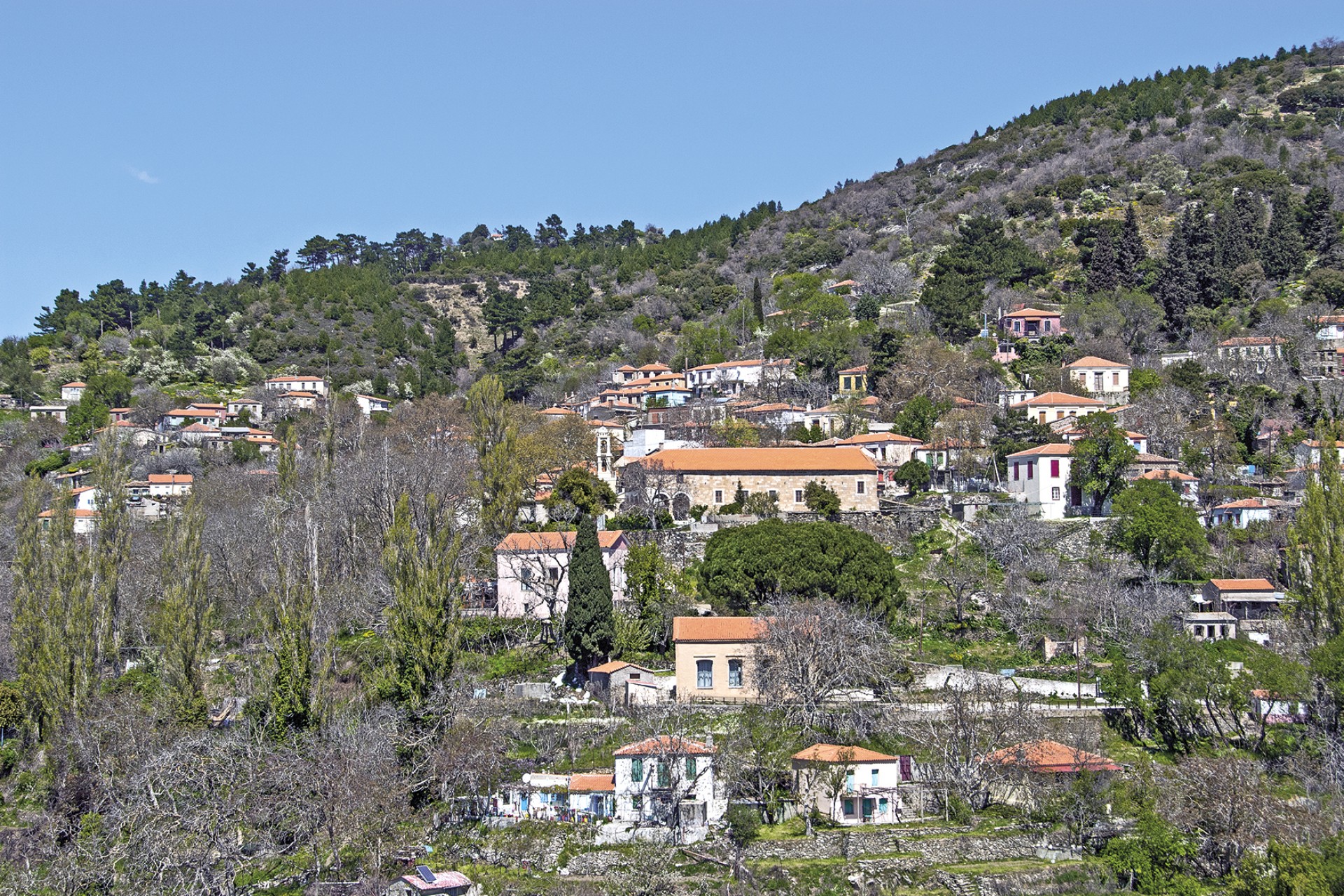 Μεγαλοχώρι, δυτική συνοικία «της Παναγιάς»