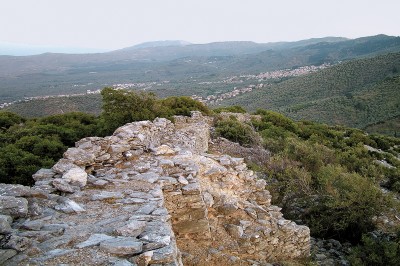 Χωριά της Γέρας, από το Παλιόκαστρο